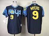 Tampa Bay Rays #9 Wil Myers Navy Blue 1970 Mitchell And Ness Throwback Stitched MLB Jersey Sanguo,baseball caps,new era cap wholesale,wholesale hats